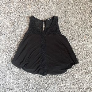 Ambiance Black Tank Top